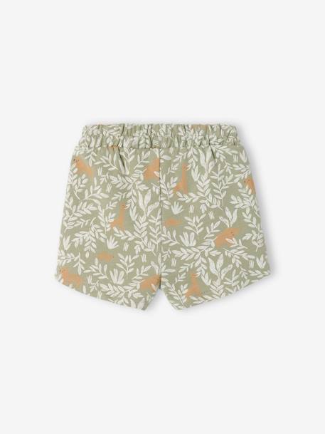 Lot de 2 Shorts naissance en molleton léger argile 4 - vertbaudet enfant 
