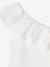 T-shirt à volant asymétrique fille corail+écru+vert sauge 8 - vertbaudet enfant 