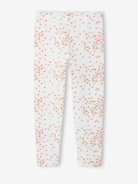 Ensemble fille chemise de nuit legging masque pochon nuit magique rose 3 - vertbaudet enfant 