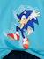 Pyjashort Sonic 3D bleu 3 - vertbaudet enfant 
