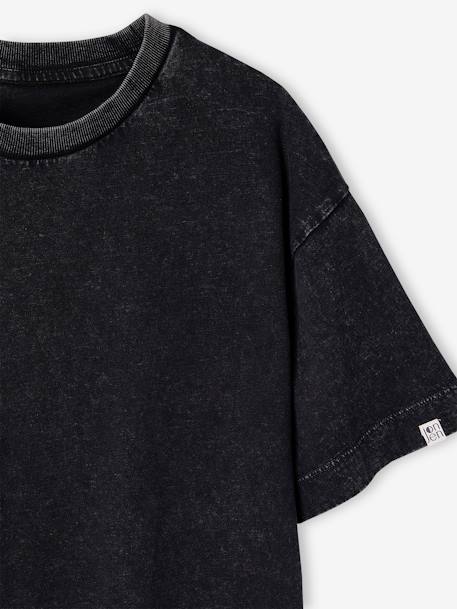 Lot de 2 t-shirts garçon unis effet délavé bleu ciel 7 - vertbaudet enfant 