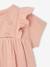 Robe en gaze de coton naissance rose 3 - vertbaudet enfant 