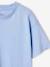Lot de 2 t-shirts garçon unis effet délavé bleu ciel 6 - vertbaudet enfant 