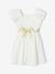 Robe cérémonie fille ceinture dorée blanc+blush 5 - vertbaudet enfant 