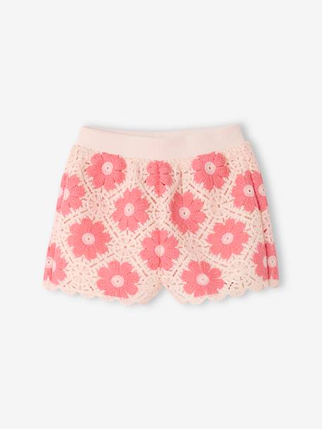 Short en crochet bébé écru 1 - vertbaudet enfant 