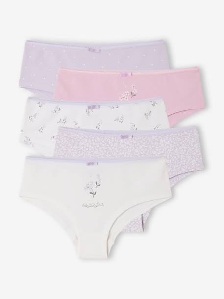 Boxer Fille 4 Ans Boxers Coton Sous-vêtements Shorty Culotte Fille Lot De 12 Lapin Et Shorty Fille