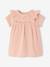 Robe en gaze de coton naissance rose 1 - vertbaudet enfant 