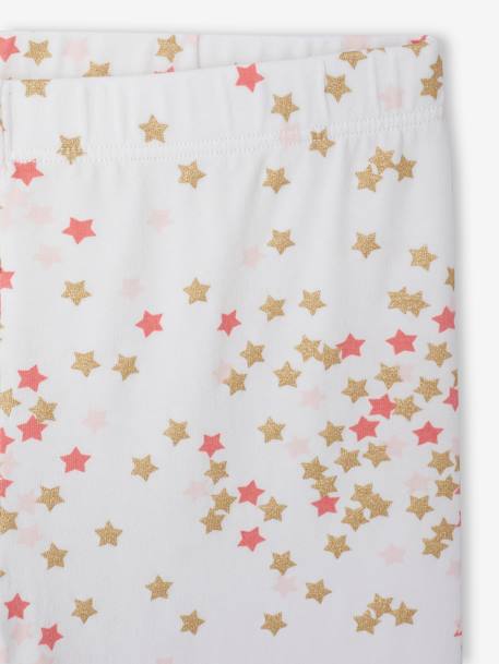 Ensemble fille chemise de nuit legging masque pochon nuit magique rose 7 - vertbaudet enfant 