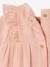 Robe en gaze de coton naissance rose 4 - vertbaudet enfant 