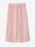 Pantacourt large en Lyocell fille rose 3 - vertbaudet enfant 