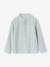 Chemise rayée col Mao garçon rayé bleu+rayé vert 9 - vertbaudet enfant 