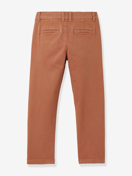 Chino light garçon Cyrillus terracotta 2 - vertbaudet enfant 