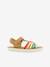 Sandales enfant Goa Salomé camel+rose 3 - vertbaudet enfant 
