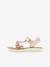Sandales enfant Goa Salomé camel+rose 8 - vertbaudet enfant 