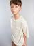 T-shirt garçon oversize écru 1 - vertbaudet enfant 