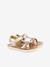Sandales enfant Goa Salomé camel+rose 5 - vertbaudet enfant 