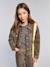 Veste fille oversize motif léopard beige 1 - vertbaudet enfant 