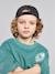 T-shirt garçon motif devant/dos effet délavé écru+vert d'eau 8 - vertbaudet enfant 