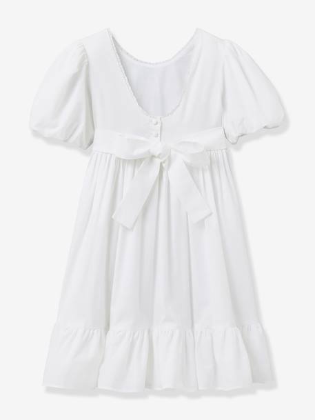 Robe fille Charlie- Cortège Arabesque écru 2 - vertbaudet enfant 