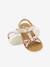 Sandales enfant Goa Salomé camel+rose 6 - vertbaudet enfant 