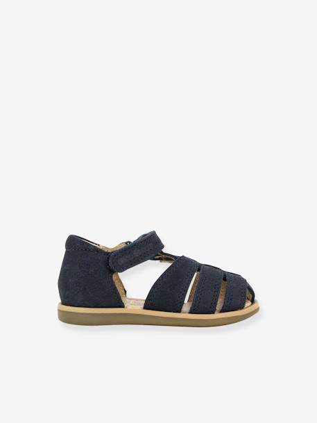 Sandales bébé Tity Tonton marine 2 - vertbaudet enfant 