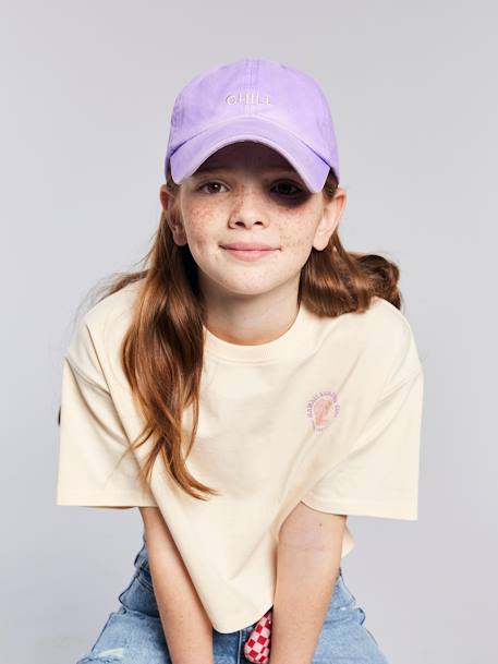 Casquette « Chill » enfant anthracite+vert d'eau+violet 9 - vertbaudet enfant 