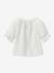 Blouse broderie anglaise en gaze de coton écru 2 - vertbaudet enfant 