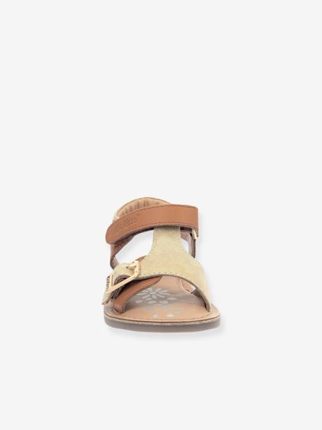 Sandales enfant cuir Diazz camel 5 - vertbaudet enfant 