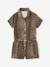 Combi short fille imprimé léopard beige 3 - vertbaudet enfant 