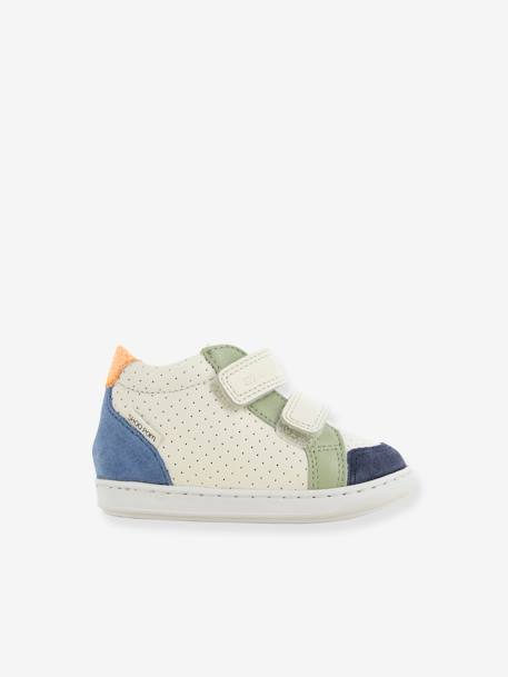 Baskets bébé Bouba Box Easy bleu+lilas 2 - vertbaudet enfant 