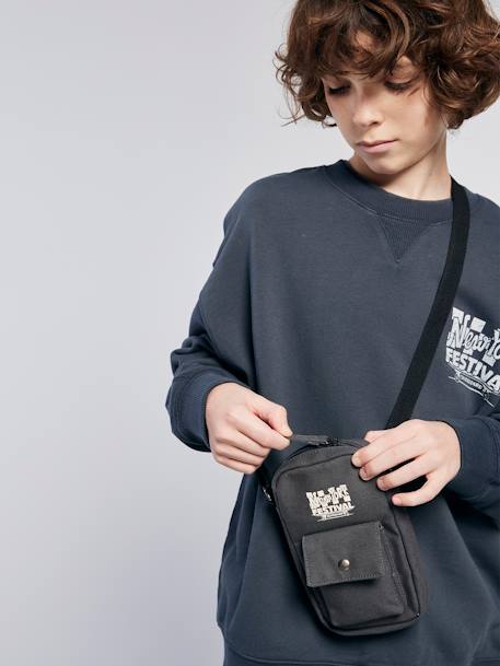 Pochette sacoche garçon New York Festival skateboard anthracite 5 - vertbaudet enfant 