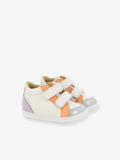 Baskets bébé Bouba Box Easy bleu+lilas 4 - vertbaudet enfant 