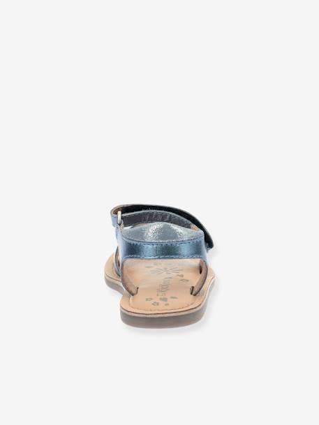 Sandales cuir enfant Dyastar marine 4 - vertbaudet enfant 