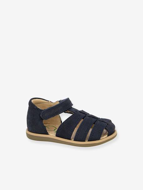 Sandales bébé Tity Tonton marine 1 - vertbaudet enfant 