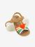 Sandales enfant Goa Salomé camel+rose 1 - vertbaudet enfant 