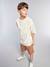 T-shirt garçon oversize écru 5 - vertbaudet enfant 