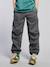 Pantalon garçon large effet délavé anthracite 1 - vertbaudet enfant 