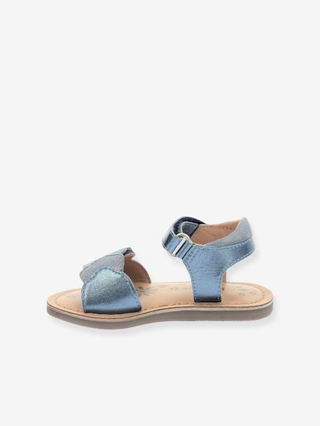Sandales cuir enfant Dyastar marine 3 - vertbaudet enfant 