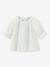 Blouse broderie anglaise en gaze de coton écru 1 - vertbaudet enfant 