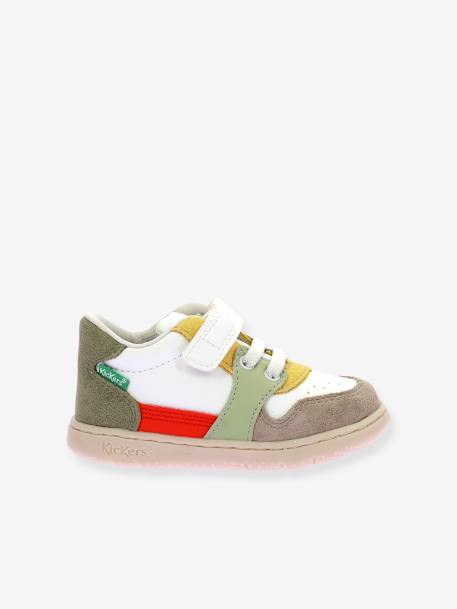 Baskets enfant Kickbuvar kaki 2 - vertbaudet enfant 