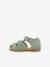 Sandales bébé Pika Scratch camel+vert d'eau 8 - vertbaudet enfant 