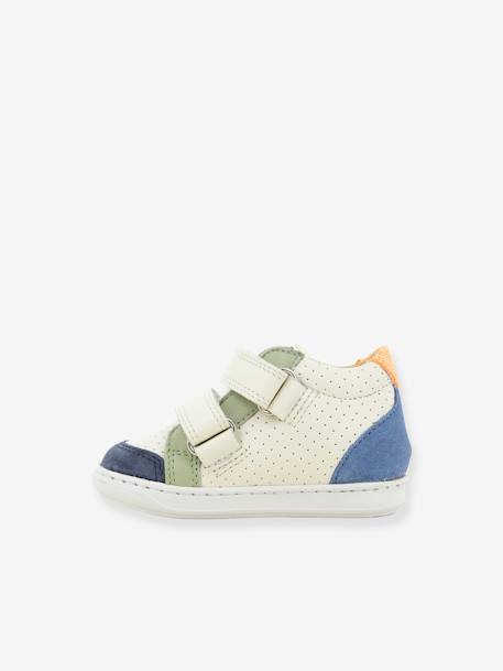 Baskets bébé Bouba Box Easy bleu+lilas 3 - vertbaudet enfant 
