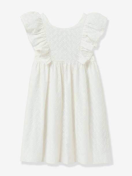 Robe fille Simone - Cortège Plume- écru 1 - vertbaudet enfant 