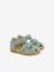 Sandales bébé Pika Scratch camel+vert d'eau 5 - vertbaudet enfant 