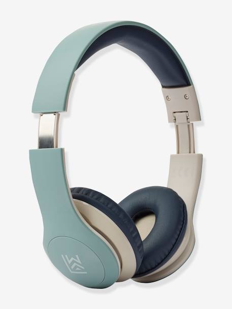 Casque sans fil imprimé Quinn bleu+rose 2 - vertbaudet enfant 
