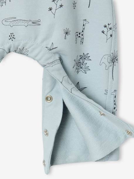 Ensemble 3 pièces naissance salopette + body + foulard bleu 6 - vertbaudet enfant 