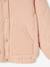 Blouson matelassé style bomber en gaze de coton fille rose poudré+vanille 4 - vertbaudet enfant 