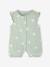 Lot de 2 combishorts de nuit bébé fleuris vert sauge 2 - vertbaudet enfant 