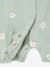 Lot de 2 combishorts de nuit bébé fleuris vert sauge 6 - vertbaudet enfant 