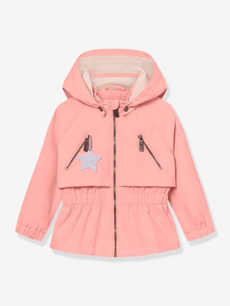 Veste mi-saison imperméable fille avec doublure polaire MATALGEA bois de rose+lilas poudré+rose poudré+vert sauge 3 - vertbaudet enfant 